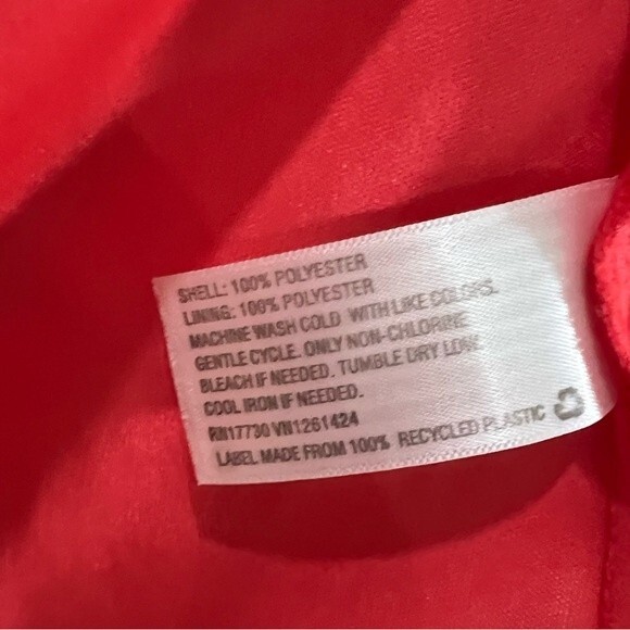 Tribal print red trapeze shift dress size XS - Picture 7 of 7